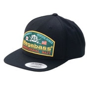 MEGABASS CAP PSYCHIC SNAPBACK BLACK/GREEN(サイキックスナップバック・ブラック/グリーン)