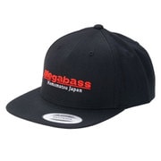 MEGABASS CAP CLASSIC SNAPBACK BLACK/RED(クラシックスナップバック・ブラック/レッド)