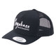 MEGABASS CAP BRUSH TRUCKER BLACK/WHITE（ブラッシュトラッカー・ブラック/ホワイト）