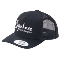 MEGABASS CAP BRUSH TRUCKER BLACK/WHITE（ブラッシュトラッカー・ブラック/ホワイト）