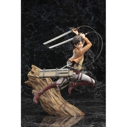 KOTOBUKIYA - (再販) ARTFX J エレン・イェーガー リニューアルパッケージver. 進撃の巨人 1/8 完成品 フィギュア(PV151) コトブキヤ ARTFX J エレン・イェーガー リニューアルパッケージver.(エレン