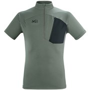 モルフォ ジップ ショートスリーブ MORPHO ZIP SS M MIV9026 URBAN CHIC/NOIR 8788 Sサイズ（日本：Mサイズ） [アウトドア カットソー メンズ]