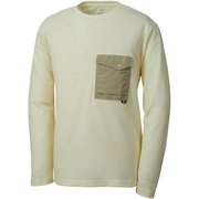 ワシ プラス クルー ロングスリーブ WASHI+ CREW LS M MIV01850 NATURAL 6207 Mサイズ（日本：Lサイズ） [アウトドア カットソー メンズ]