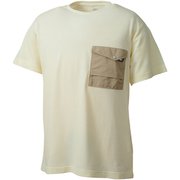 ワシ プラス クルー ショートスリーブ WASHI+ CREW SS M MIV01851 NATURAL 6207 Mサイズ（日本：Lサイズ） [アウトドア カットソー メンズ]