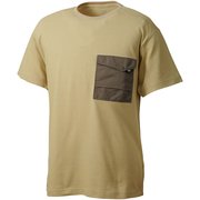 ワシ プラス クルー ショートスリーブ WASHI+ CREW SS M MIV01851 LIGHT SAND 7098 XSサイズ（日本：Sサイズ） [アウトドア カットソー メンズ]