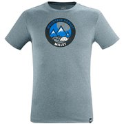 ドリーミィ ピークス Ｔシャツ ショートスリーブ DREAMY PEAKS TS SS M MIV9057 ORION BLUE 8737 Lサイズ（日本：XLサイズ） [アウトドア カットソー メンズ]