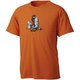 クラッカーマン Tシャツ ショートスリーブ CRACKER MAN TS SS M MIV01855 ORANGE 0302 Mサイズ（日本：Lサイズ） [アウトドア カットソー メンズ]