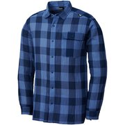 ワシ プラス シャツ ロング スリーブ WASHI+ SHIRT LS M MIV01857 MEDIUM BLUE 4813 XSサイズ（日本：Sサイズ） [アウトドア シャツ メンズ]