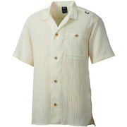 ワシ プラス シャツ ショート スリーブ WASHI+ SHIRT SS M MIV01858 NATURAL 6207 XLサイズ（日本：XXLサイズ） [アウトドア シャツ メンズ]