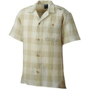 ワシ プラス シャツ ショート スリーブ WASHI+ SHIRT SS M MIV01858 SAND-BEIGE 0019 Lサイズ（日本：XLサイズ） [アウトドア シャツ メンズ]