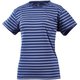 ウールボーダー Tシャツ ショートスリーブ WOOL BORDER T-SHIRT SS W MIV01780 BLUE DEPTHS 8731 Mサイズ（日本：Lサイズ） [アウトドア カットソー レディース]
