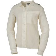 ワシ プラス シャツ ロング スリーブ WASHI+ SHIRT LS W MIV01876 NATURAL 6207 Sサイズ（日本：Mサイズ） [アウトドア シャツ レディース]