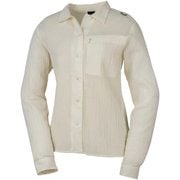 ワシ プラス シャツ ロング スリーブ WASHI+ SHIRT LS W MIV01876 NATURAL 6207 Lサイズ（日本：XLサイズ） [アウトドア シャツ レディース]
