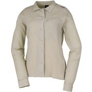 ワシ プラス シャツ ロング スリーブ WASHI+ SHIRT LS W MIV01876 DESERT 7532 Mサイズ（日本：Lサイズ） [アウトドア シャツ レディース]