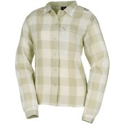 ワシ プラス シャツ ロング スリーブ WASHI+ SHIRT LS W MIV01876 SAND-BEIGE 0019 Lサイズ（日本：XLサイズ） [アウトドア シャツ レディース]