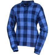 ワシ プラス シャツ ロング スリーブ WASHI+ SHIRT LS W MIV01876 MEDIUM BLUE 4813 XSサイズ（日本：Sサイズ） [アウトドア シャツ レディース]
