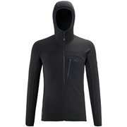 トリロジー ライトグリッド フーディー TRILOGY LIGHTGRID HOODIE M MIV8441 BLACK-NOIR 0247 Mサイズ（日本：Lサイズ） [アウトドア ジャケット メンズ]