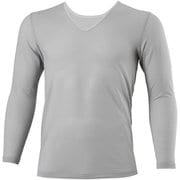 ドライナミック スルー V ロングスリーブ DRYNAMIC THROUGH V LS M MIV01884 SILVER 7372 Lサイズ（日本：XLサイズ） [アウトドア アンダーウェア メンズ]
