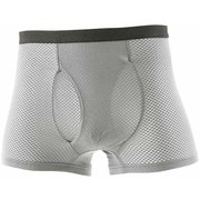 ドライナミック スルー ショーツ DRYNAMIC THROUGH SHORT M MIV01887 SILVER 7372 Lサイズ（日本：XLサイズ） [アウトドア アンダーウェア メンズ]