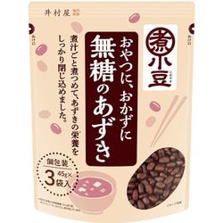 井村屋 無糖のあずき3袋入 135g