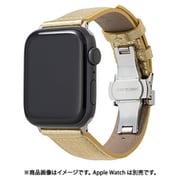 GWBPK-AW01GLD [PikaPika Leather Watch band for Apple Watch （44/42mm） ゴールド]