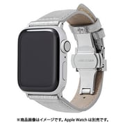 GWBPK-AW02SLV [PikaPika Leather Watch band for Apple Watch （40/38mm） シルバー]