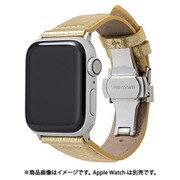 GWBPK-AW02GLD [PikaPika Leather Watch band for Apple Watch （40/38mm） ゴールド]