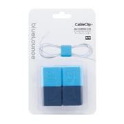 CableClips (ケーブルクリップ) M 4個入 ダークブルー/ライトブルー BLD-CCM-DBLB