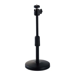 WEBカメラスタンド 高さ・角度調整 GoPro用アダプタ付 卓上タイプ ブラック UCAM-DSARMBK