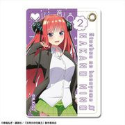 五等分の花嫁∬ レザーパスケース 中野二乃 [キャラクターグッズ]