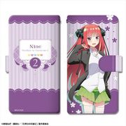 五等分の花嫁∬ ブックスタイル スマートフォンケース Lサイズ 中野二乃 [キャラクターグッズ]