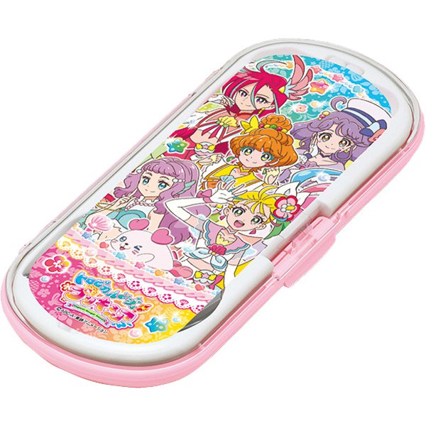 トロピカル ジュ プリキュア トリオセット ステンレス製スプーン フォーク キャラクターグッズ