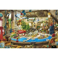 1000-859 渓川弘行 ホリデーシリーズ リトル ハーバー [ジグソーパズル 1000ピース]