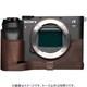 ソニー α7C用 本革カメラハーフケース ダークブラウン OPSA7CCO