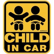 SF-40 [セーフティーサイン きれいにはがせる外貼りステッカー CHILD IN CAR]