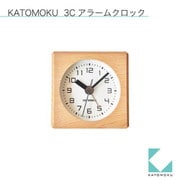 KATOMOKU カトモク アラームクロック ナチュラル km-99NA