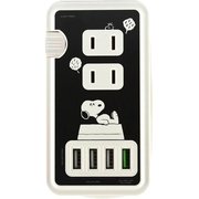 ドッグハウスA ピーナッツ USBポート ACタップ SNG-568B
