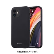VNSI12BK5.4 [iPhone 12 mini SILICONE case BK]
