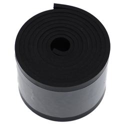 ゴム板ロール（天然ゴム系）厚み3mm×幅50mm×長さ1m 901-1357