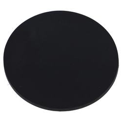 丸型ゴム板（天然ゴム系）厚み3mm×70パイ 901-1379