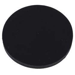 丸型ゴム板（天然ゴム系）厚み5mm×50パイ 901-1381