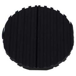 防振ゴム（波型）厚み10mm×100パイ 901-1429