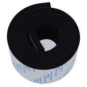 901-1442 [天然スポンジ 黒 テープ付厚み10mm×幅50mm×長さ1m]
