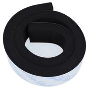 901-1443 [天然スポンジ 黒 テープ付厚み20mm×幅50mm×長さ1m]