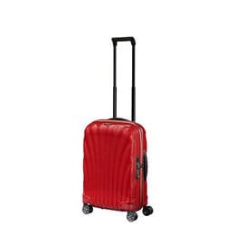 スーツケース C-LITE（シーライト） スピナー55 拡張タイプ 旅行日数目安：1～3泊 36L/拡張時42L TSAロック搭載 機内持ち込み可 CHILI RED（チリレッド） CS2-10007