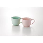 1042561542P it's my moment ライトグリーン&ペールピンク ペアオープンマグ