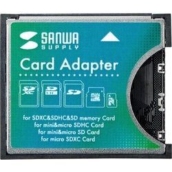 SDXC用CF変換アダプタ ADR-SDCF1N