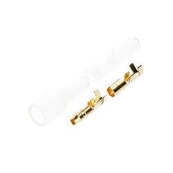 ギボシ端子セット（後入れスリーブ）24Kメッキ AV（S）0.5～2sq 4セット 3342