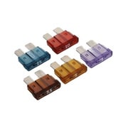 平型ヒューズセット 3/5/7.5/10/15A(約19×19×5mm)各1個入り 3673