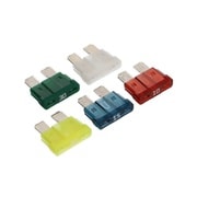 平型ヒューズセット 10/15/20/25/30A(約19×19×5mm)各1個入り 3674